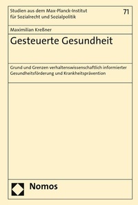 Abbildung von: Gesteuerte Gesundheit - Nomos