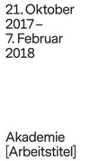 Cover: Akademie [Arbeitstitel] - K&ouml;nig, Walther