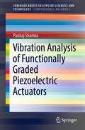 Cover: Vibration Analysis of Functionally Graded Piezoelectric Actuators - Springer