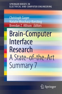 Enlarge image Cover: Brain-Computer Interface Research - Springer