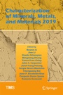 Cover: Characterization of Minerals, Metals, and Materials 2019 - Springer