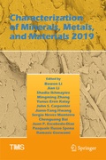 Cover: Characterization of Minerals, Metals, and Materials 2019 - Springer