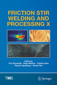 Enlarge image Cover: Friction Stir Welding and Processing X - Springer