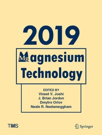 Enlarge image Cover: Magnesium Technology 2019 - Springer