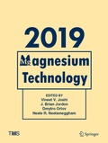 Cover: Magnesium Technology 2019 - Springer