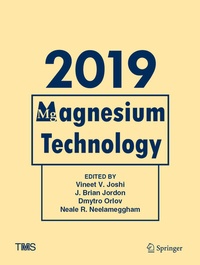 Enlarge image Cover: Magnesium Technology 2019 - Springer