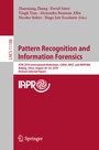 Cover: Pattern Recognition and Information Forensics - Springer