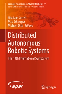 Abbildung von: Distributed Autonomous Robotic Systems - Springer
