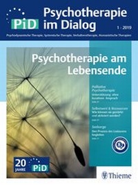 Abbildung von: Psychotherapie am Lebensende - Thieme