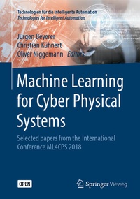 Enlarge image Cover: Machine Learning for Cyber Physical Systems - Springer Vieweg