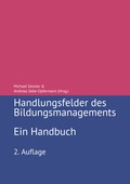 Cover: Handlungsfelder des Bildungsmanagements - Universit&auml;t Bremen Institut Technik und Bildung