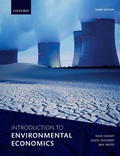 Cover: Introduction to Environmental Economics - Oxford University Press