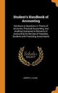 Cover: Student's Handbook of Accounting - Franklin Classics