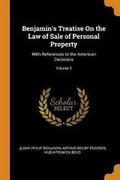 Cover: Benjamin's Treatise On the Law of Sale of Personal Property - Franklin Classics