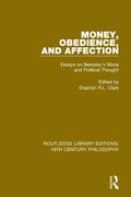 Cover: Money, Obedience, and Affection - Routledge