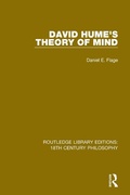 Cover: David Hume's Theory of Mind - Routledge