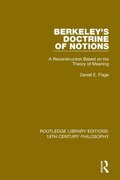 Cover: Berkeley's Doctrine of Notions - Routledge