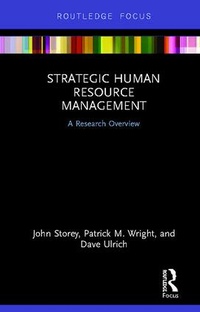 Enlarge image Cover: Strategic Human Resource Management - Routledge