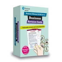 Abbildung von: Pearson REVISE Edexcel GCSE Business Revision Cards - for 2026, 2027 exams - Pearson Education Limited