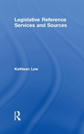 Cover: Legislative Reference Services and Sources - Routledge