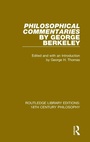 Cover: Philosophical Commentaries by George Berkeley - Routledge
