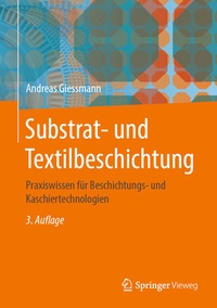 Abbildung von: Substrat- und Textilbeschichtung - Springer Vieweg