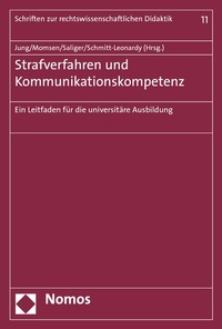 Abbildung von: Strafverfahren und Kommunikationskompetenz - Nomos