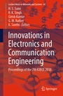 Cover: Innovations in Electronics and Communication Engineering - Springer