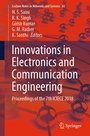 Cover: Innovations in Electronics and Communication Engineering - Springer