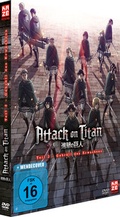 Cover: Attack on Titan - Anime Movie Teil 3: Gebr&uuml;ll des Erwachens - DVD - Crunchyroll