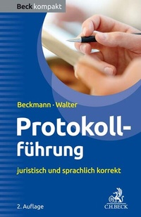 Abbildung von: Protokollführung - C.H.BECK