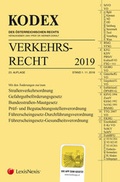 Cover: KODEX Verkehrsrecht 2019 - LexisNexis Verlag ARD ORAC GmbH