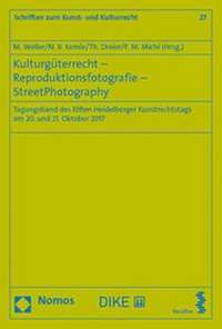 Abbildung von: Kulturgüterrecht - Reproduktionsfotografie - StreetPhotography - Facultas