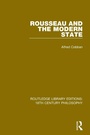 Cover: Rousseau and the Modern State - Routledge