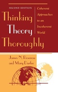 Cover: Thinking Theory Thoroughly - Routledge
