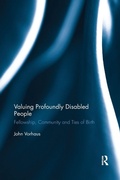 Cover: Valuing Profoundly Disabled People - Routledge