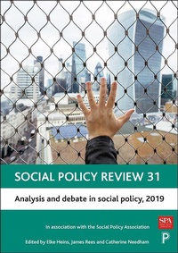 Enlarge image Cover: Social Policy Review 31 - Policy Press