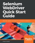Cover: Selenium WebDriver Quick Start Guide - Packt Publishing