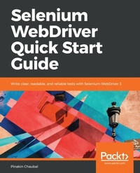 Enlarge image Cover: Selenium WebDriver Quick Start Guide - Packt Publishing