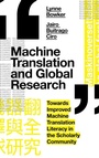 Cover: Machine Translation and Global Research - Emerald Publishing Limited