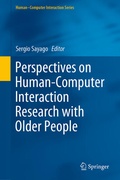 Cover: Perspectives on Human-Computer Interaction Research with Older People - Springer