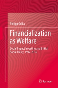 Abbildung von: Financialization as Welfare - Springer