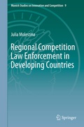 Cover: Regional Competition Law Enforcement in Developing Countries - Springer