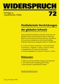 Cover: Widerspruch 72 - Rotpunktverlag