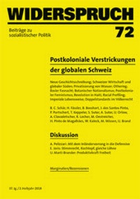 Enlarge image Cover: Widerspruch 72 - Rotpunktverlag