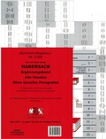 Cover: D&uuml;rckheimRegister&reg; HABERSACK Erg&auml;nzungsband nur Gesetze (Akronyme) - D&uuml;rckheim Verlag