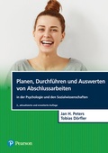 Cover: Planen, Durchf&uuml;hren und Auswerten von Abschlussarbeiten in der Psychologie und den Sozialwissenschaften - Pearson Studium