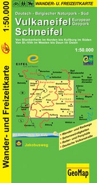 Abbildung von: Vulkaneifel Schneifel Wander- und Freizeitkarte - GeoMap
