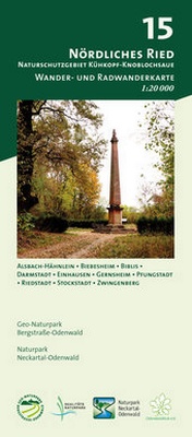 Abbildung von: Blatt 15, Nördliches Ried - Naturschutzgebiet Kühkopf-Knoblochsaue - MeKi Landkarten