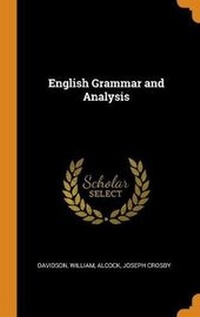 Enlarge image Cover: English Grammar and Analysis - Franklin Classics